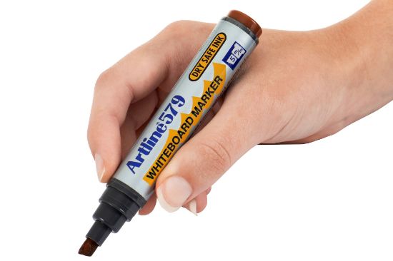 Picture of ARTLINE 579 WHITEBOARD MARKER BROWN