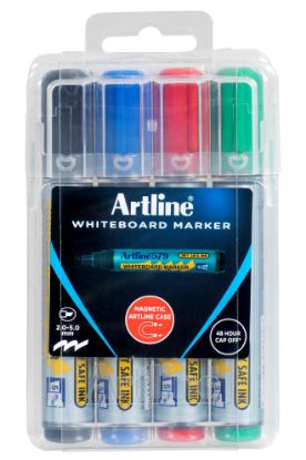 Picture of ARTLINE 579 WHITEBOARD MARKER AST 4 HC