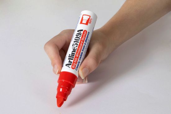 Picture of ARTLINE 5109A WBOARD MKR 10MM RED HS