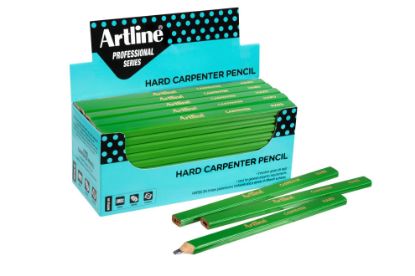 Picture of ARTLINE CARPENTER PENCIL HARD GREEN BX50