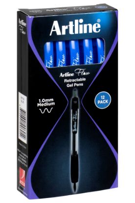 Picture of ARTLINE FLOW RETRACTABLE PEN BLUE
