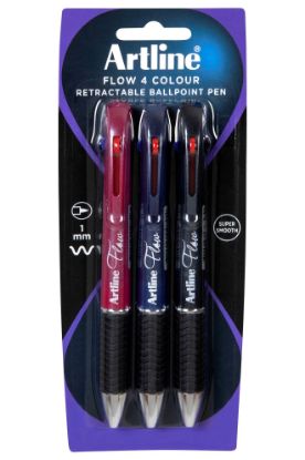 Picture of ARTLINE FLOW 4C RBPP 3PK ASST