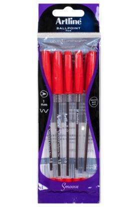 Picture of ARTLINE SMOOVE BPP 1MM RD 5PC