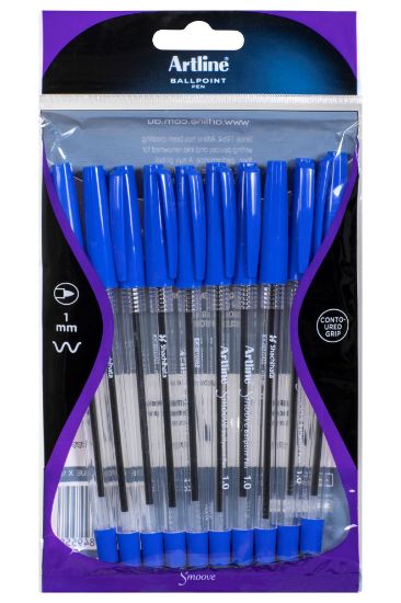 Picture of ARTLINE SMOOVE BPP 1MM BL 10PC