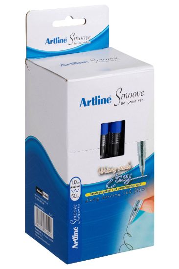 Picture of ARTLINE SMOOVE BPP 1MM BL BX50