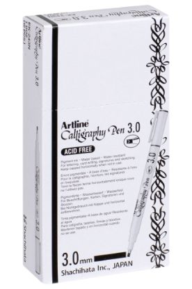 Picture of ARTLINE 243 CALLIGRAPHY PEN 3.0MM BLACK