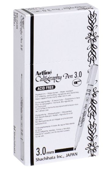 Picture of ARTLINE 243 CALLIGRAPHY PEN 3.0MM BLACK