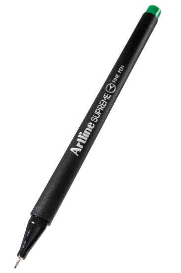 Picture of ARTLINE SUPREME FINELINE PEN GREEN BX12