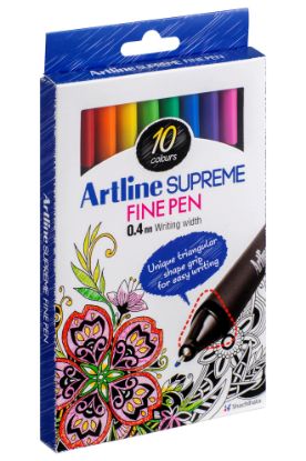 Picture of ARTLINE SUPREME FINELINER 0.4 10PK BOX