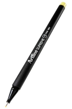 Picture of ARTLINE SUPREME FINELINE PEN PST YELLOW