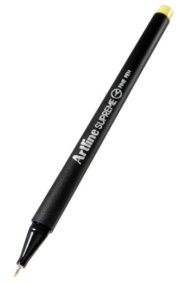 Picture of ARTLINE SUPREME FINELINE PEN PST YELLOW