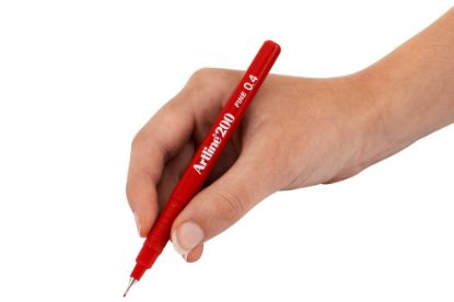 Picture of ARTLINE 200 FINELINE PEN 0.4MM RED