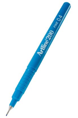 Picture of ARTLINE 200 0.4MM FINELINER SKY BLUE