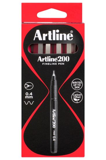Picture of ARTLINE 200 0.4MM FINELINER MAGENTA