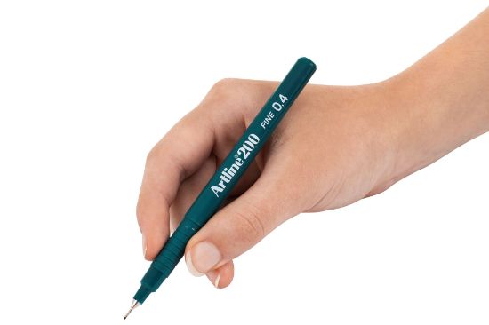 Picture of ARTLINE 200 FINELINE PEN 0.4MM DRK GREEN