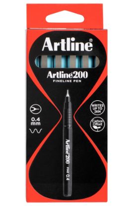 Picture of ARTLINE 200 FINELINE PEN 0.4MM LIGHT BLE
