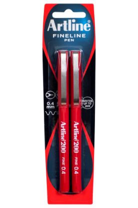 Picture of ARTLINE 200 FINELINER RD PK2