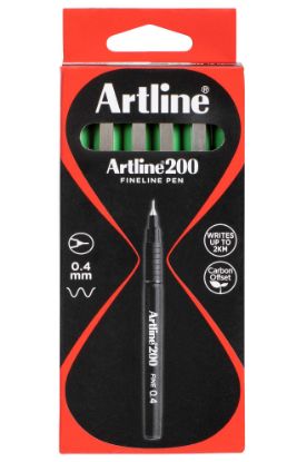 Picture of ARTLINE 200 FINELINE BRIGHTS GREEN