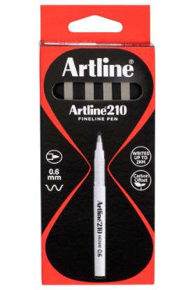 Picture of ARTLINE 210 PEN 0.6MM BLACK