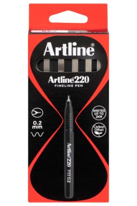 Picture of ARTLINE 220 PEN 0.2MM BLACK