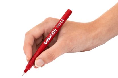 Picture of ARTLINE 220 PEN 0.2MM RED