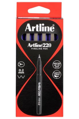 Picture of ARTLINE 220 PEN 0.2MM PURPLE