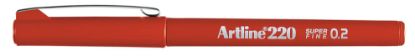 Picture of ARTLINE 220 FINELINE PEN 0.2MM DARK RED