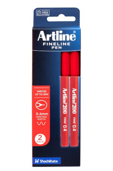 Picture of ARTLINE 220 FINELINER RD PK2