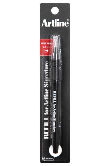Picture of ARTLINE SIGNATURE  FINE PEN REFILL BK