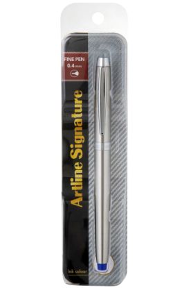 Picture of ARTLINE SIGNATURE SILVER FINE PEN BL