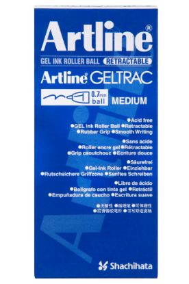 Picture of ARTLINE 5570 GELTRAC RETRACTABLE BLACK
