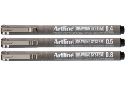 Picture of ARTLINE DRAW SYSTEM PEN 4-5-8 BLK (WLT3)