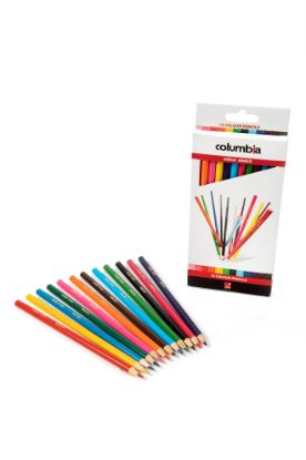 Picture of COLUMBIA PENCIL COLOURSKETCH ASS PK12