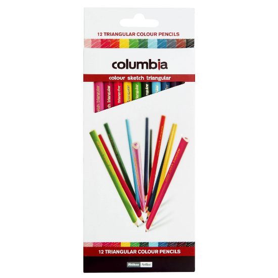 Picture of COLUMBIA PENCIL COLOURSKETCH TRIO PK12