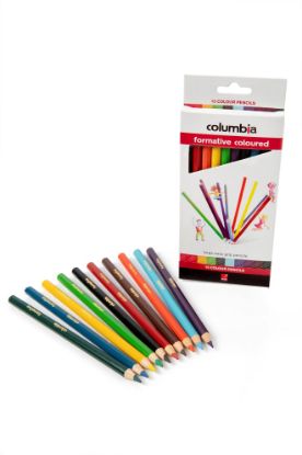Picture of COLUMBIA PENCIL FORMATIVE COLOURED PK10