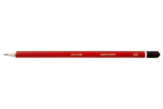 Picture of COLUMBIA PENCIL COPPERPLATE HEX 3B BX20