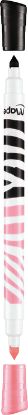 Picture of MAPED 847010 DUO COLOUR MARKERS PK10