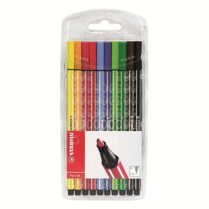 Picture of STABILO PEN 68 6810-PL ASSTD WALL 10