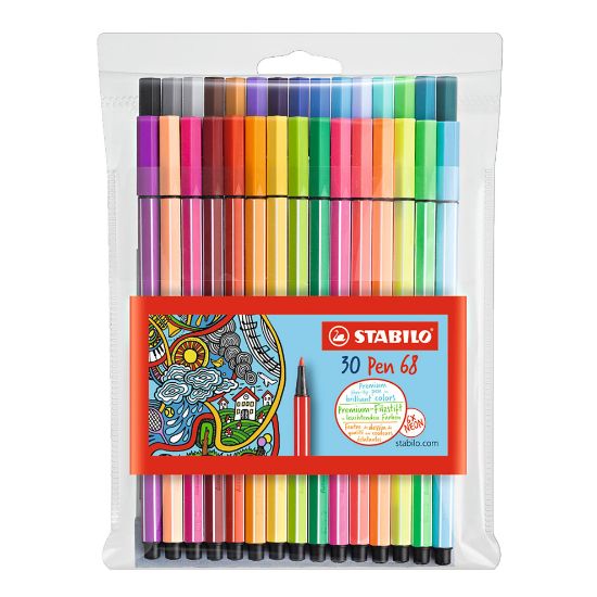 Picture of STABILO PEN 68 6830-1 ASSTD WALL 30