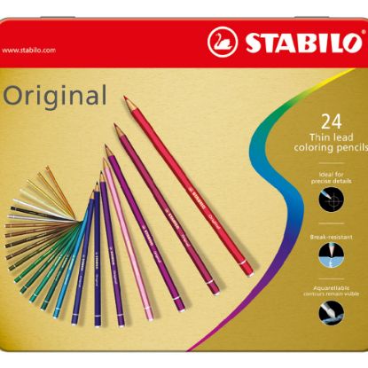 Picture of STABILO ORIGINAL CLR PENC 8774-6 TIN 24