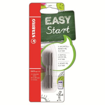 Picture of STABILO EASY START  HB LEADS CD6