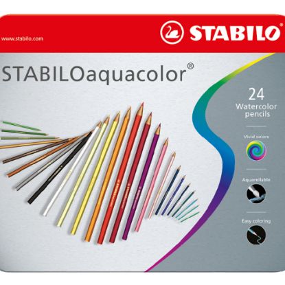 Picture of STABILO AQUACOLOR PENCIL 1624-5 ASSTD