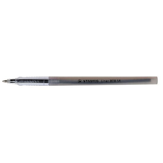 Picture of STABILO LINER BP PEN MEDIUM BLACK BOX 10