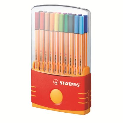 Picture of STABILO POINT 88 COLOUR PARADE 20 PCS