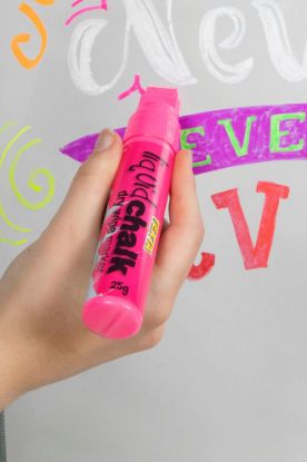 Picture of TEXTA JUMBO LIQUID CHALK DRY WIPE PINK