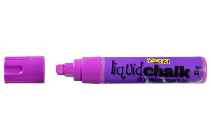 Picture of TEXTA JUMBO LIQUID CHALK DRY WIPE PURPLE