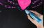 Picture of TEXTA JUMBO LIQUID CHALK WET WIPE BLUE