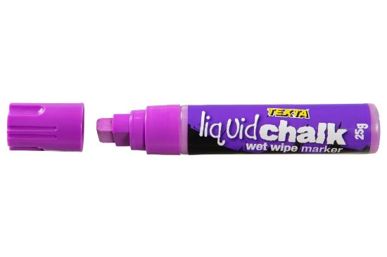 Picture of TEXTA JUMBO LIQUID CHALK WET WIPE PURPLE
