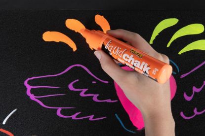 Picture of TEXTA JUMBO LIQUID CHALK WET WIPE ORANGE