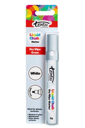 Picture of TEXTA LIQUID CHALK MRKR BLT WHITE